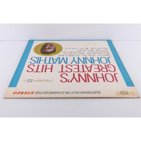 Johnny Mathis Johnny's Greatest Hits LP Vinyl Record Santa Maria Columbia CL8634 - Picture 6 of 16